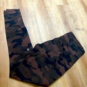 Lululemon Brushed Fast and Free Leggings